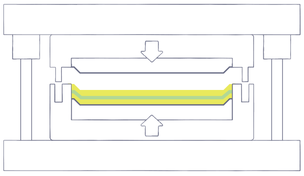 Compression Molding Diagram